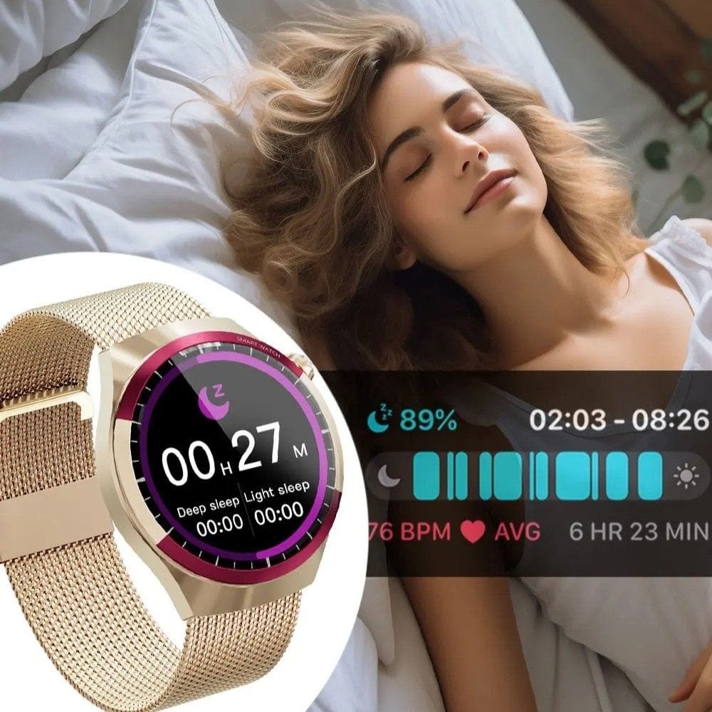 Kalobee SK6 Mini (Watch 4 Mini) – Smart Watch Femme avec Écran IPS HD 1.27"