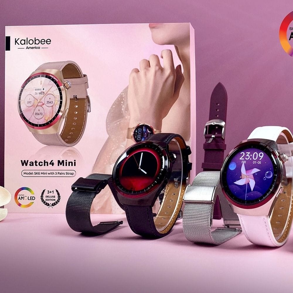 Kalobee SK6 Mini (Watch 4 Mini) – Smart Watch Femme avec Écran IPS HD 1.27"