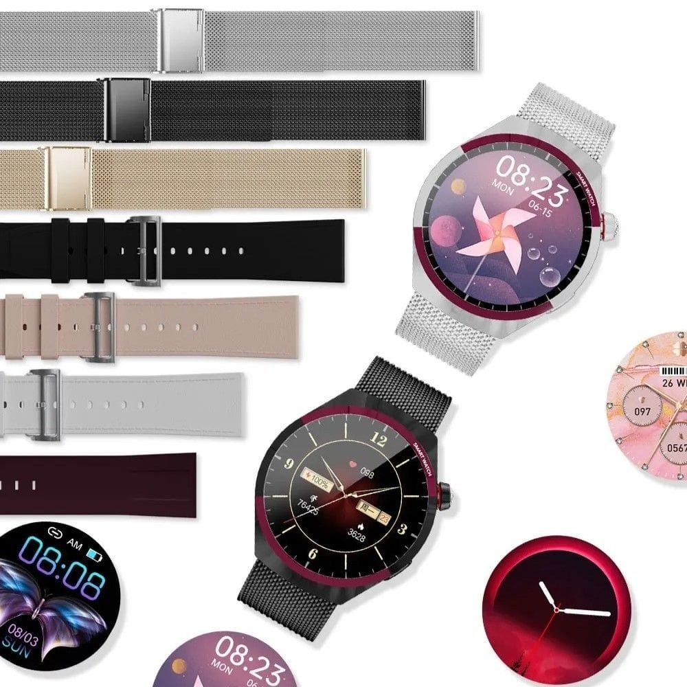 Kalobee SK6 Mini (Watch 4 Mini) – Smart Watch Femme avec Écran IPS HD 1.27"