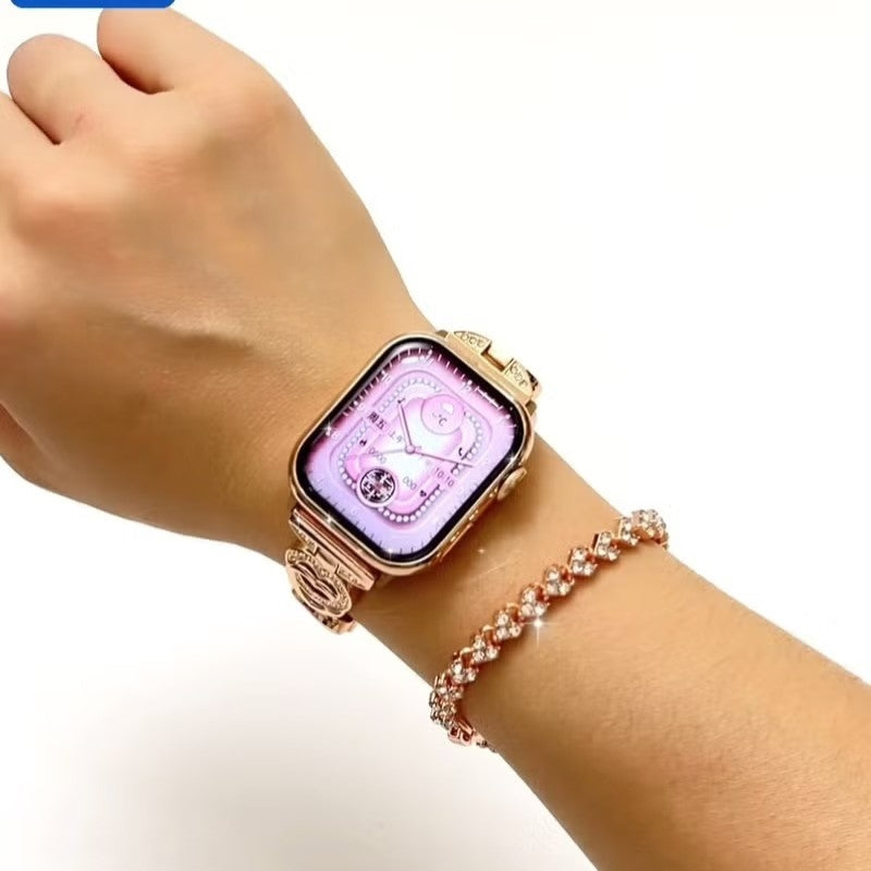 HainoTeko G15 Mini – Pack Smart Watch Series 10 avec Montre Classique & 3 Bracelets