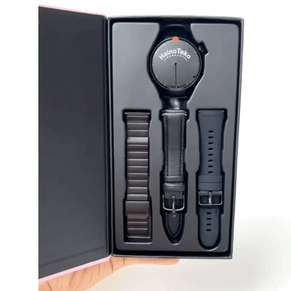 HainoTeko RW-74 Mini (Watch 5 Pro Mini) – Smart Watch Femme AMOLED Incurvé Étanche avec Appels Bluetooth
