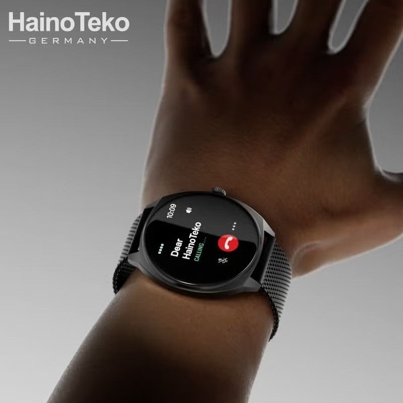 HainoTeko-16 Waterproof – Smart Watch AMOLED Ultra Fine avec Appels Bluetooth