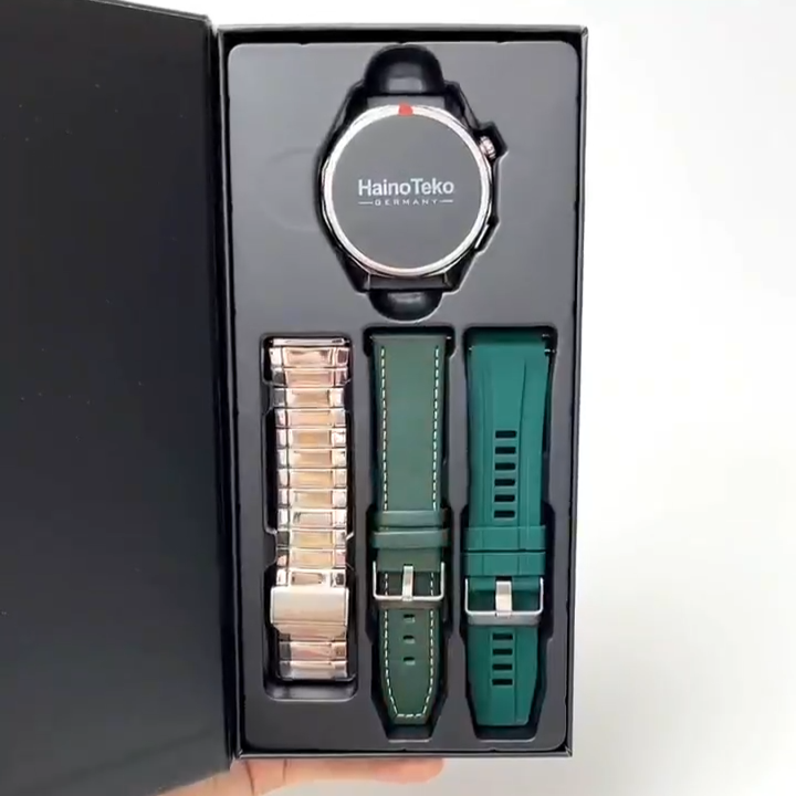 HainoTeko RW-78 Waterproof – Smart Watch Étanche avec NFC & 10 Jours d’Autonomie